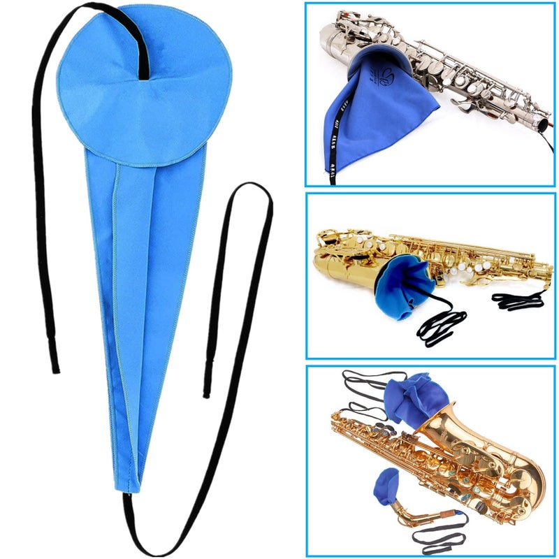 SKYNEO Saxophone Cleaning kit  Clarinet Cleaning Kit with Maintenance Kit Cork Grease Swab Strap Cleaning Cloth Thumb Rest Reed Case Mouthpiece Brush and More - Image 2